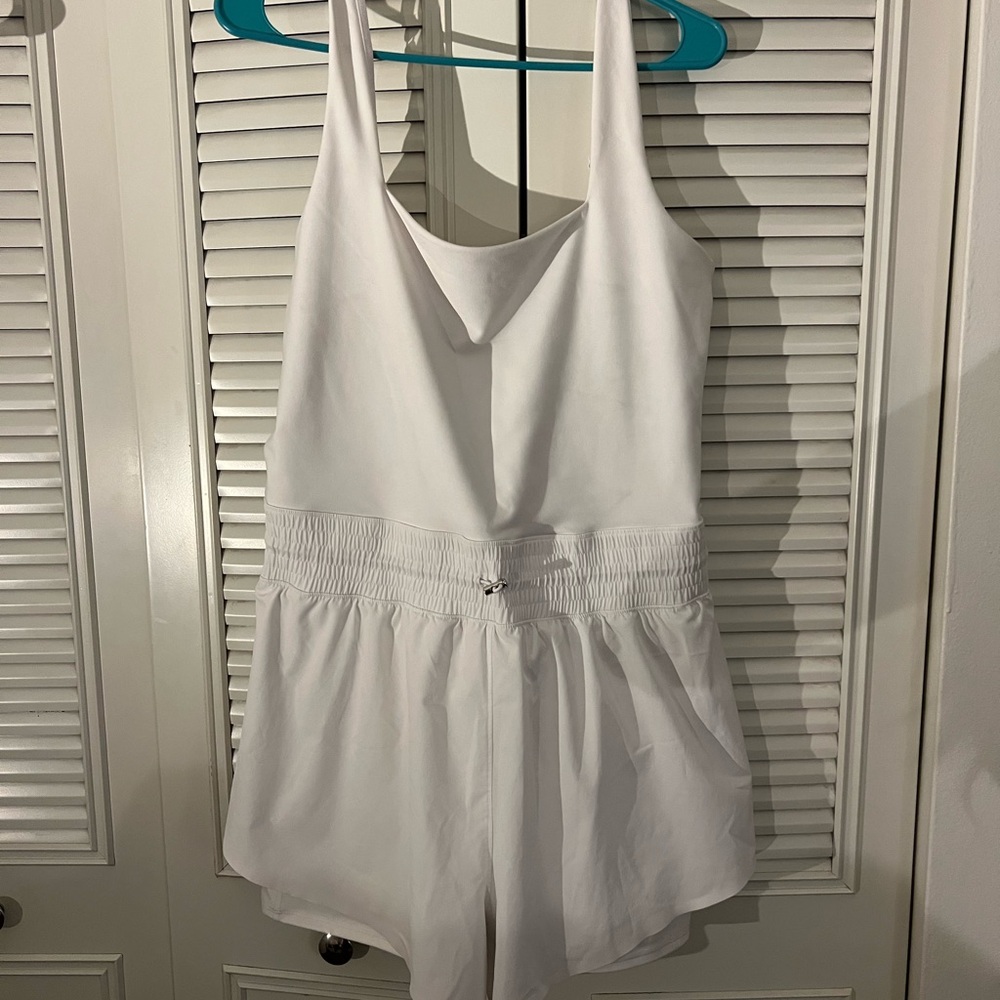 Abercrombie & Fitch White Jumpsuit